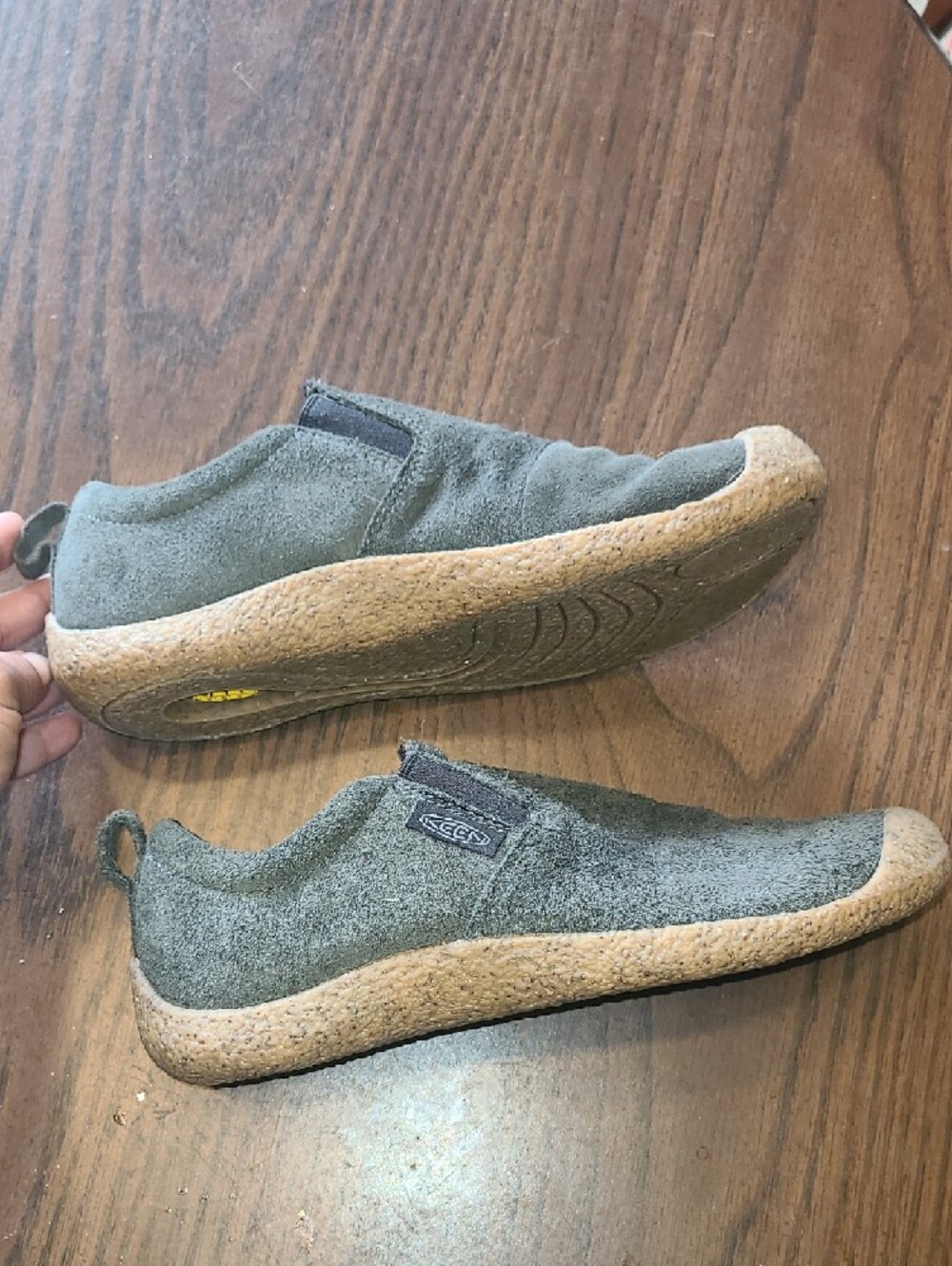 KEEN Womens Gray Suede Slip-On Shoes Size 7 - Picture 3 of 7